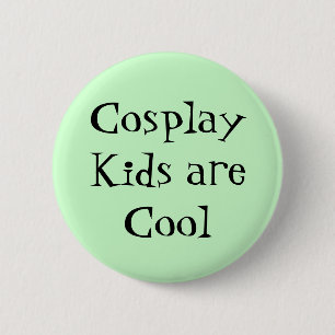 Chapa Redonda De 5 Cm Los niños de Cosplay son diseño fresco