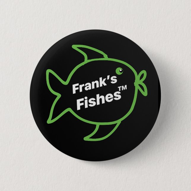 Chapa Redonda De 5 Cm Los pescados 1 de Frank (Anverso)