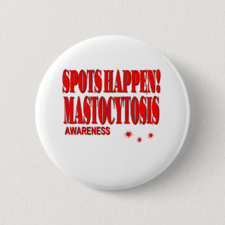 Chapa Redonda De 5 Cm Los puntos suceden - conciencia de Mastocytosis