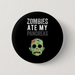 Chapa Redonda De 5 Cm Los Zombies Se Comieron Mi Páncreas Chica Divertid