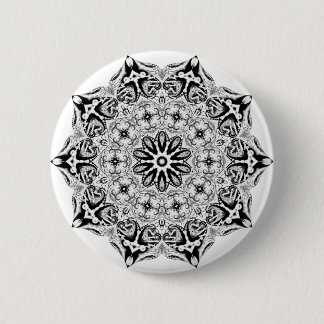 Chapa Redonda De 5 Cm Loto de los grises