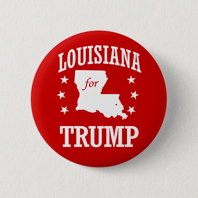 CHAPA REDONDA DE 5 CM LOUISIANA PARA TRUMP (Anverso)
