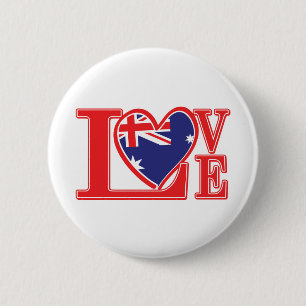 Chapa Redonda De 5 Cm Love-Australia