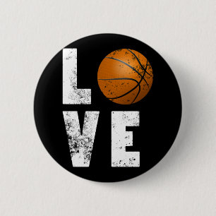 Chapa Redonda De 5 Cm Love Basketball Guay Design For Sport Avers