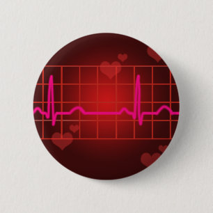 Chapa Redonda De 5 Cm Love Beats