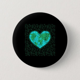 Chapa Redonda De 5 Cm Love Earth Funny Earth's Day Save Our Planet Graph
