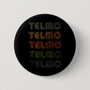 Chapa Redonda De 5 Cm Love Heart Telmo Tee Grunge Estilo Vintage Negro T