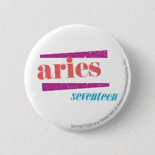 Chapa Redonda De 5 Cm Lt Pink del aries