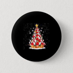 Chapa Redonda De 5 Cm Luces divertidas de bolos para árbol de Navidad pa