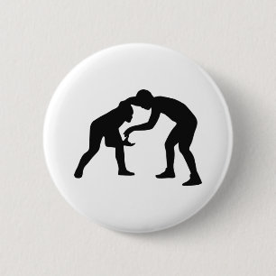 Chapa Redonda De 5 Cm Lucha