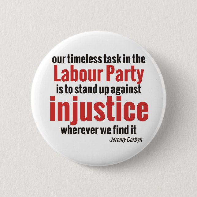 Chapa Redonda De 5 Cm Lucha contra la injusticia (Anverso)