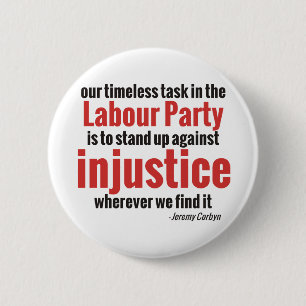 Chapa Redonda De 5 Cm Lucha contra la injusticia