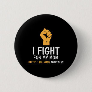 Chapa Redonda De 5 Cm Lucha Por Mi Mamá, Conciencia.
