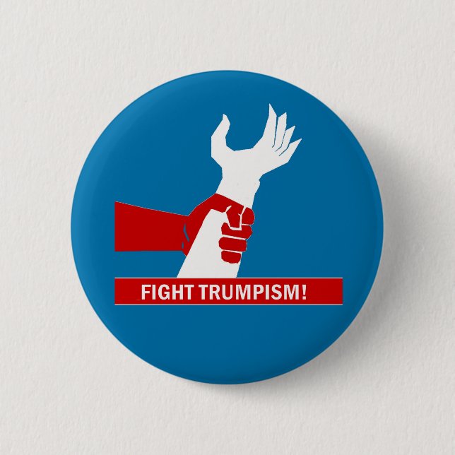 Chapa Redonda De 5 Cm ¡Lucha Trumpism! (Anverso)