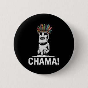 Chapa Redonda De 5 Cm Luchador de Chama Fan de MMA Jjb Boxeo Muay Thai K