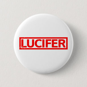 Chapa Redonda De 5 Cm Lucifer Stamp
