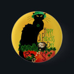 Chapa Redonda De 5 Cm Lucky Le Chat Noir St. Patrick's Day<br><div class="desc">Celebrar el Día de San Patricio con Le Chat Noir... ... ... ... Una re-edición del arte de Théophile Steinlen (Le Chat Noir) ... .. ... ..En la tienda *Spoofing The Arts*, encontrarás re-ediciones (en su mayoría parodias) de obras de arte famosas. Si desea ver más, haga clic en -...</div>
