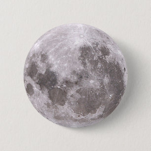 Chapa Redonda De 5 Cm luna