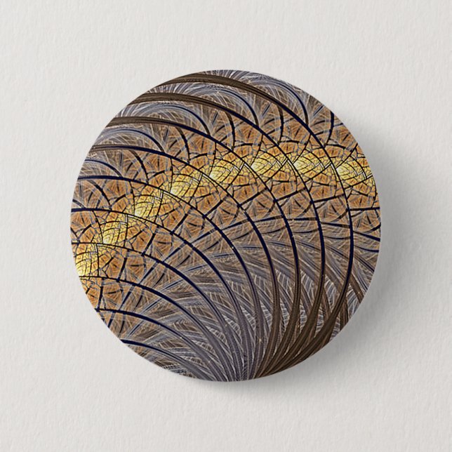 Chapa Redonda De 5 Cm Luna reservada del lobo (Anverso)