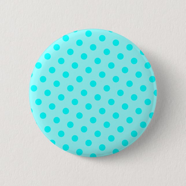 Chapa Redonda De 5 Cm Lunares de Aqua (Anverso)