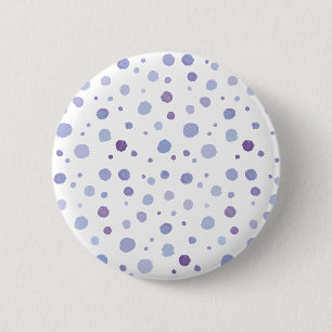 Chapa Redonda De 5 Cm lunares pintados a mano