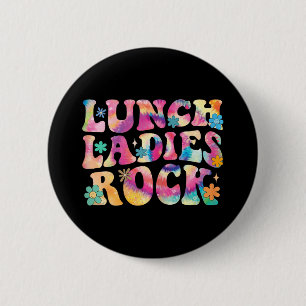 Chapa Redonda De 5 Cm Lunes Damas Rock Tie Dye Cafetería Crew Groovy La