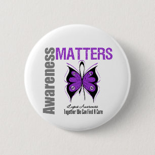 Chapa Redonda De 5 Cm Lupus Awareness Matters