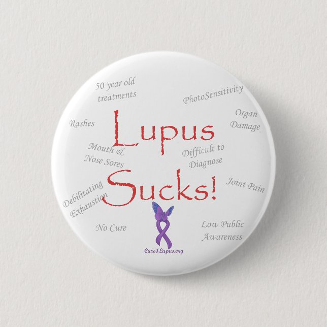 Chapa Redonda De 5 Cm lupus_sucks (Anverso)