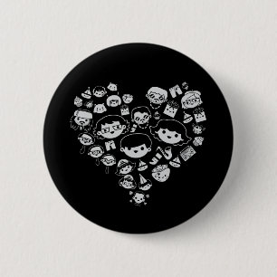 Chapa Redonda De 5 Cm Luv 2