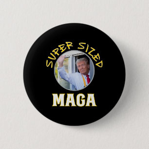 Chapa Redonda De 5 Cm Mac Daddy Trump Vance Hace Papas Fritas