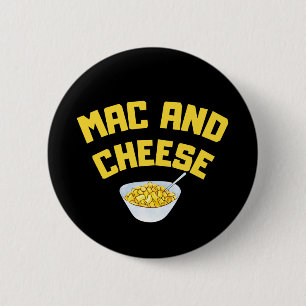 Chapa Redonda De 5 Cm Mac Y Queso  Macaroni Y Queso