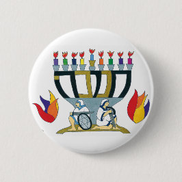 Chapa Redonda De 5 Cm Macabees