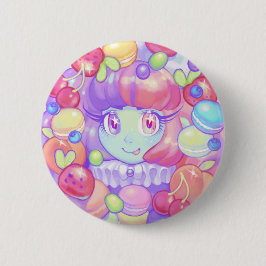 Chapa Redonda De 5 Cm Macaron