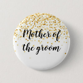 Chapa Redonda De 5 Cm Madre del novio