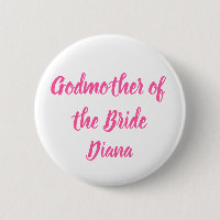 Madrina de la novia Boda de nombres personalizados