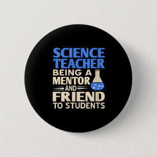 Chapa Redonda De 5 Cm Maestras De Ciencia Mentor Y Amiga Para Estudiar