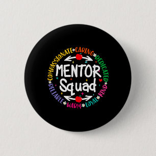 Chapa Redonda De 5 Cm Maestro Mentor Inspira Influencia Entrena De Vuelt