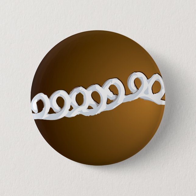 Chapa Redonda De 5 Cm Magdalena del chocolate (Anverso)