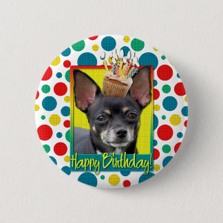 Chapa Redonda De 5 Cm Magdalena del cumpleaños - chihuahua - Isabel
