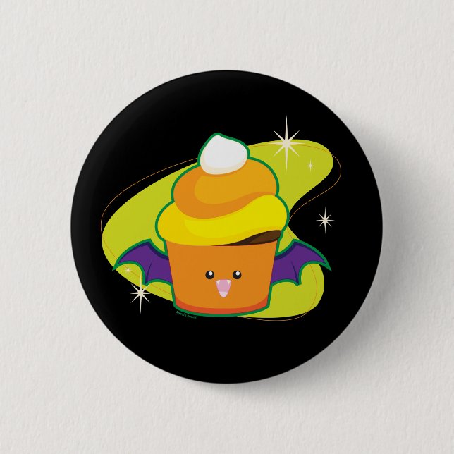 Chapa Redonda De 5 Cm Magdalena del vampiro (Anverso)