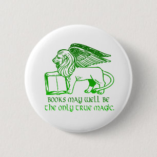 Chapa Redonda De 5 Cm Magia verdadera