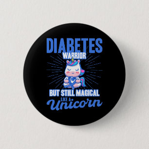 Chapa Redonda De 5 Cm Mágica como la conciencia de la diabetes de Unicor