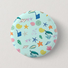 Chapa Redonda De 5 Cm Mágica marina