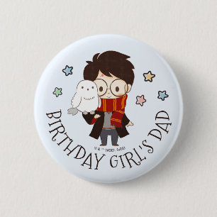 Chapa Redonda De 5 Cm Mágico Cumpleaños de HARRY POTTER™ y Hogwarts