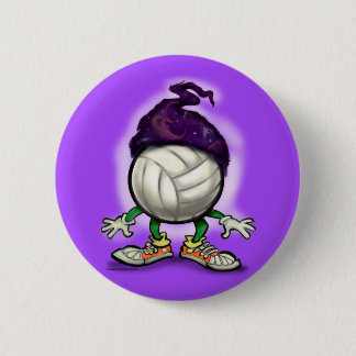Chapa Redonda De 5 Cm Mago del voleibol