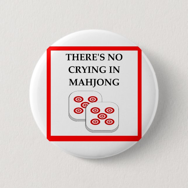 CHAPA REDONDA DE 5 CM MAHJONG (Anverso)