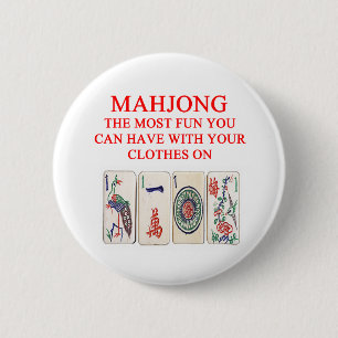CHAPA REDONDA DE 5 CM MAHJONG