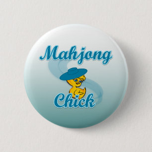 Chapa Redonda De 5 Cm Mahjong Chick #3