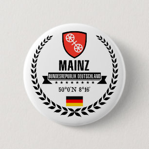 Chapa Redonda De 5 Cm Mainz