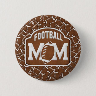 Chapa Redonda De 5 Cm Mamá del fútbol